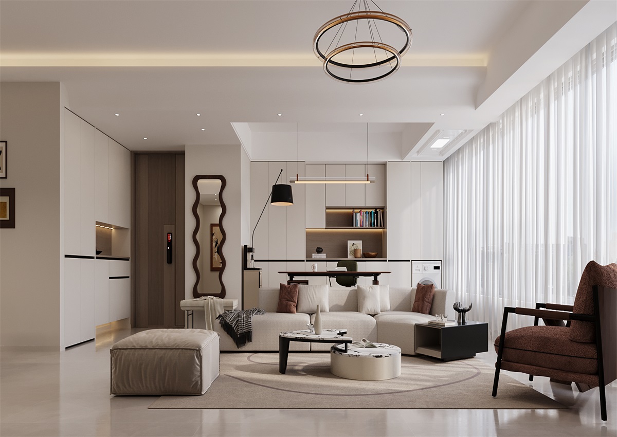 中海尚學府135㎡ | 為什么都喜歡奶油風？看完她家我知道了