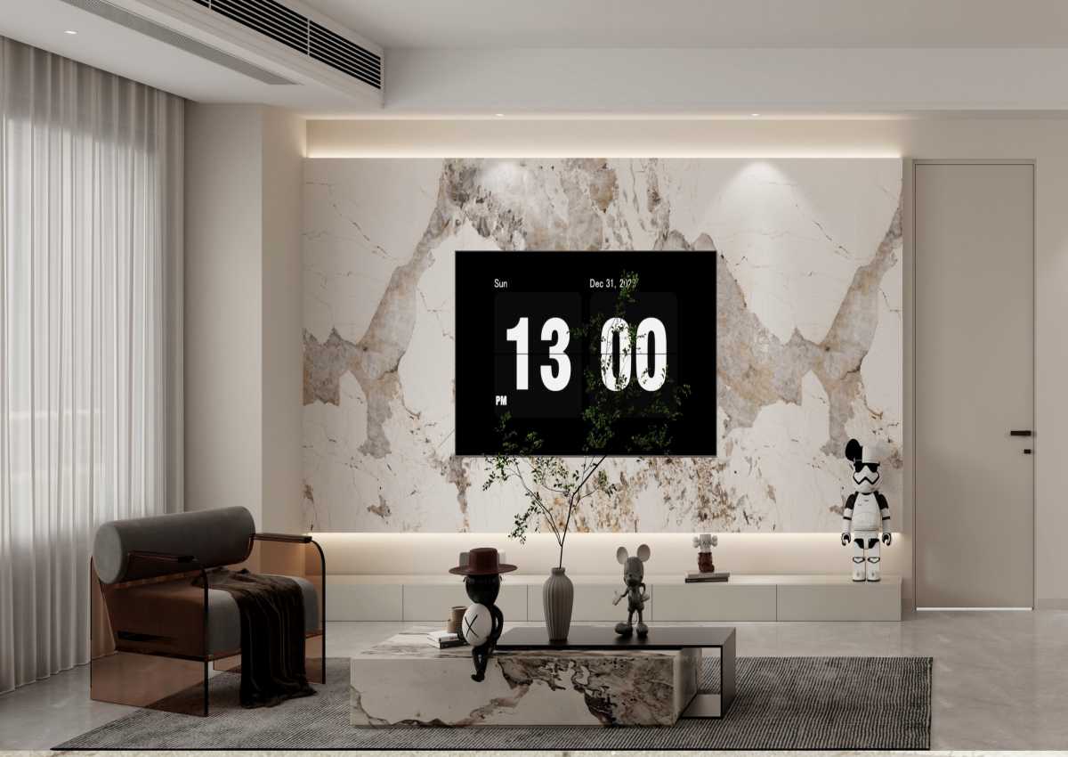 中海華樾 | 130㎡簡約風(fēng)，簡單即高級，打造松弛感治愈之家！