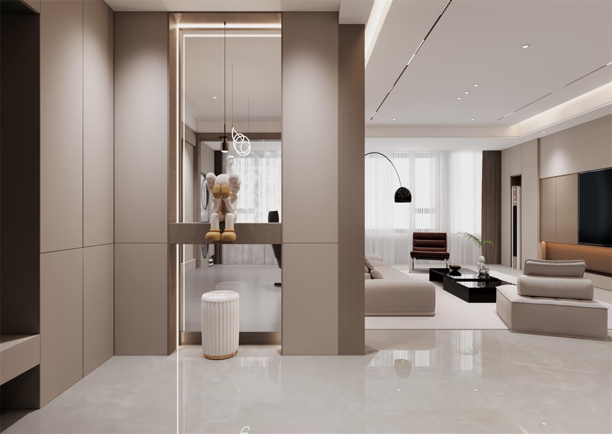 玉庭華府146㎡ | 自帶高級感的意式極簡家，一進門就想哇塞！