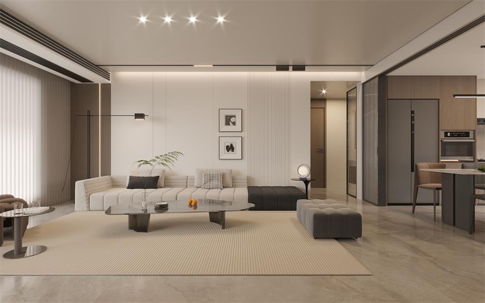 星耀閱海138㎡ | 開放式餐廚新玩法！可開合式LDK一體化，讓家瞬間大兩倍