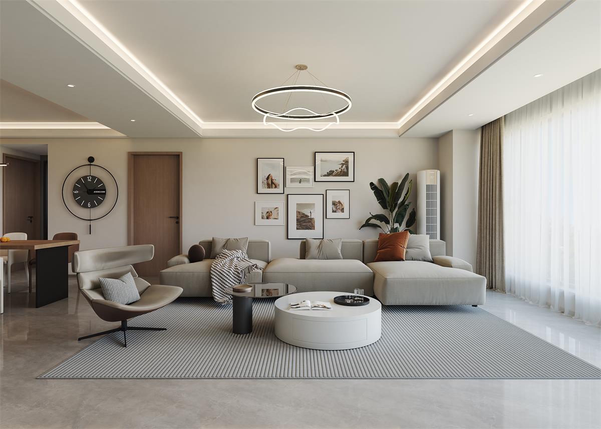 中海華樾 | 萬萬沒想到！這個130㎡簡約風(fēng)的家，讓幸福感飆升！