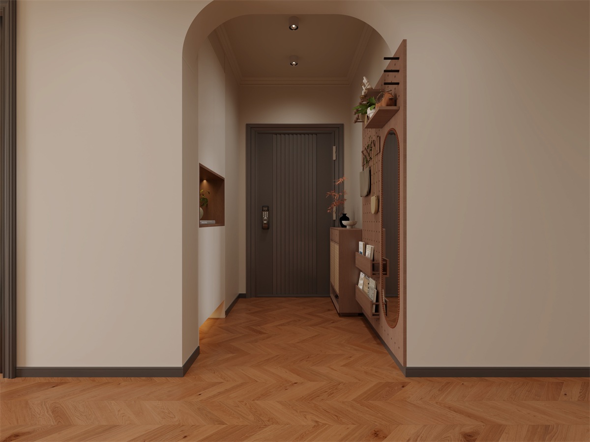 閱海萬家110㎡ | 奇葩戶型爆改中古風(fēng)治愈美家！推門第一眼就驚艷！