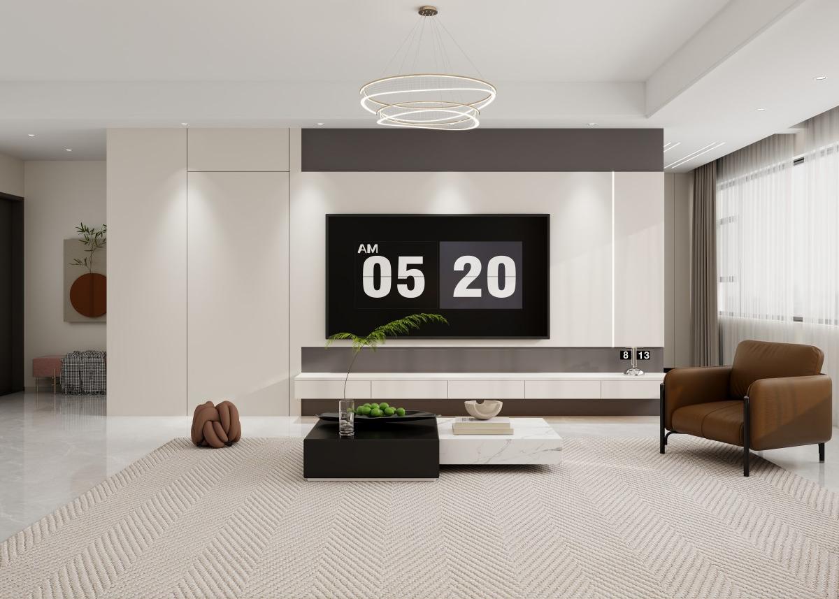 玉庭華府 | 135㎡現(xiàn)代簡約風，給生活做減法，舒適加倍！