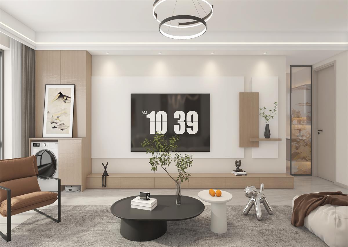 紫辰府128㎡ | 『奶油風』不是刷個大白墻！溫馨、顯大、好打理才是核心！