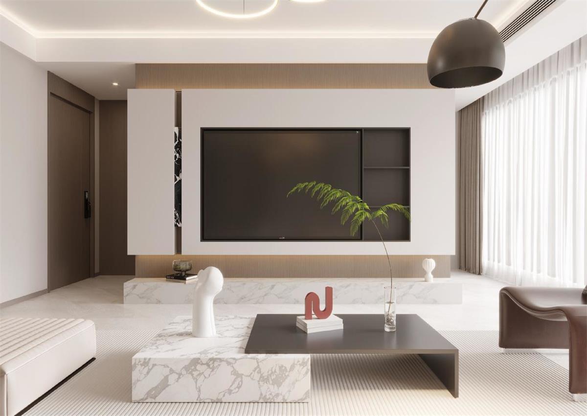 萬科錦曜143㎡ | 中性色調(diào)的自然風(fēng)之家，慢生活的氛圍徹底治愈我了！