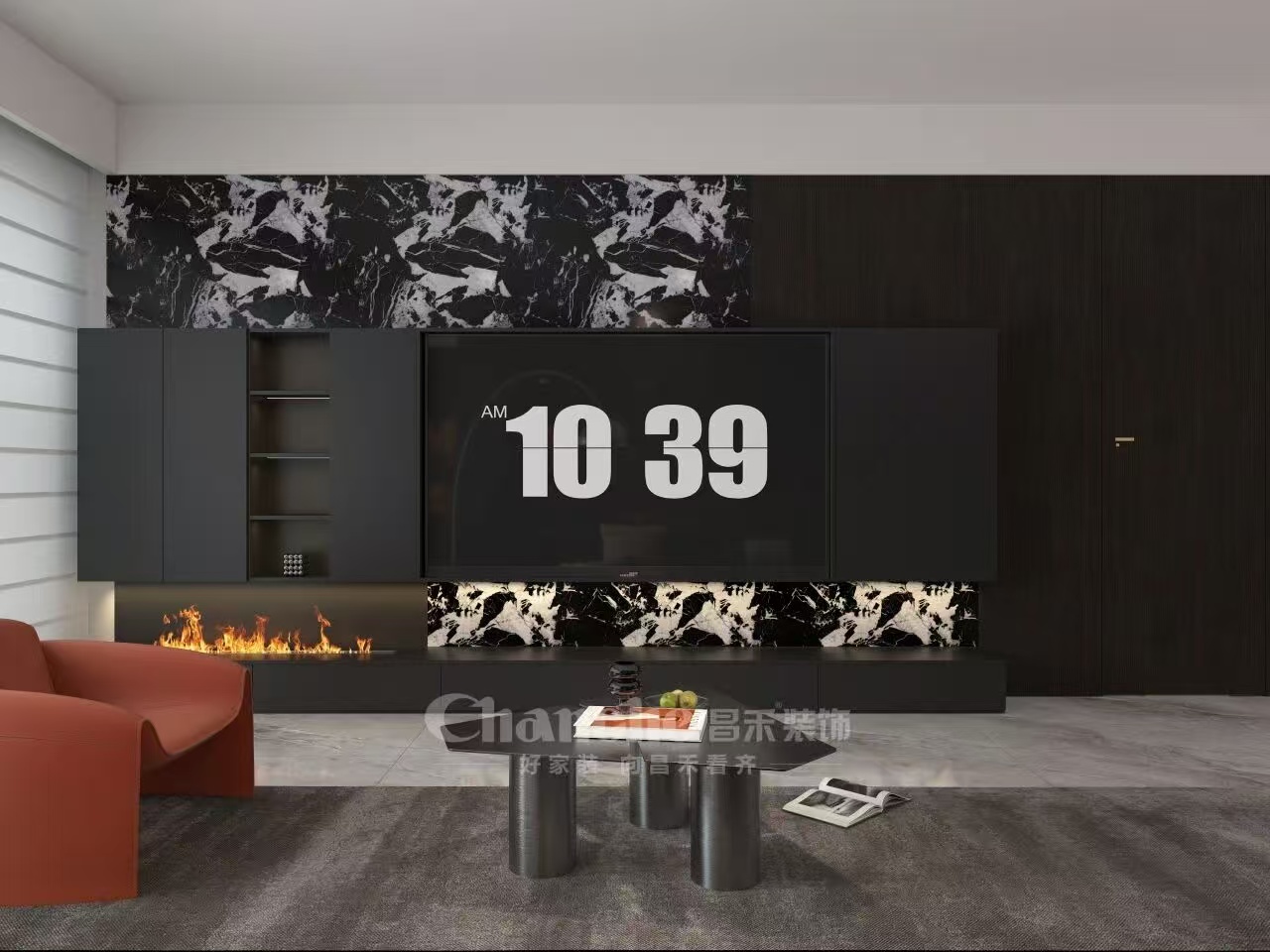 萬科錦曜129㎡ | 當初全家都反對的黑色系極簡風，幸好我堅持到底！