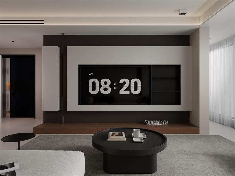 北郡府136㎡ | 不跟風(fēng)、不網(wǎng)紅，這個(gè)高智感的意式極簡(jiǎn)家，百看不厭！