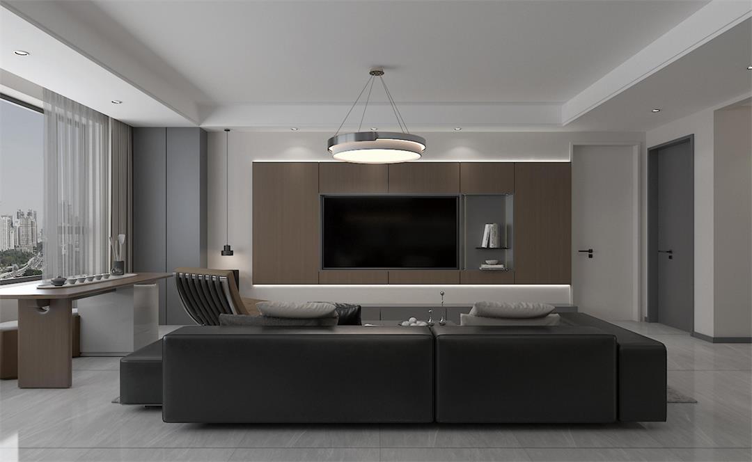 閱麓和院128㎡ | 極簡黑白灰的家，高級卻不高冷！