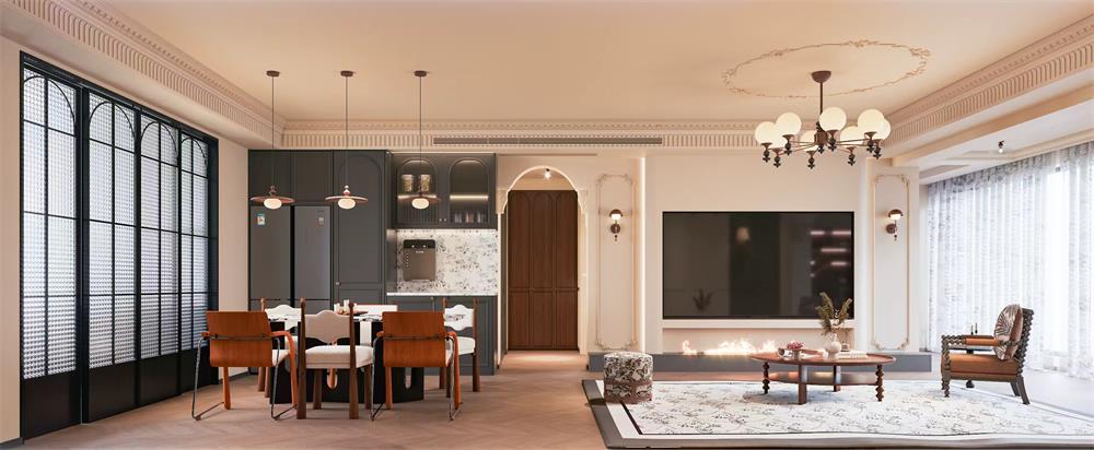 中梁印168㎡ | 絕美法式復古風！二人一貓裝滿日常的松弛與浪漫~