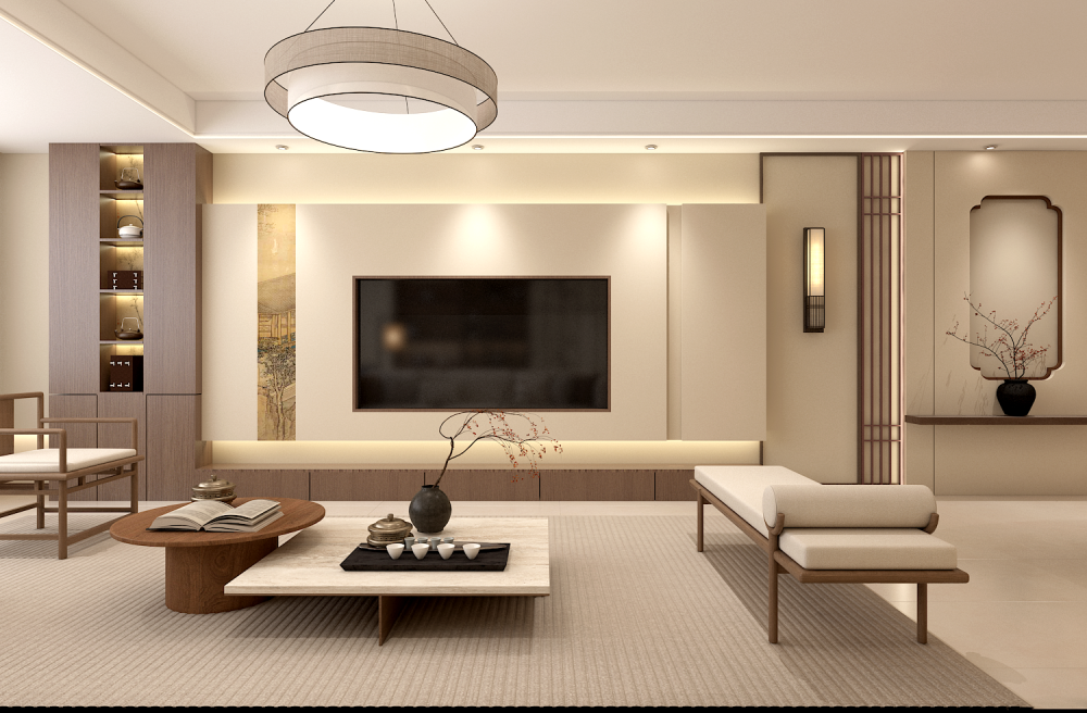 湖光印136㎡ | 宋式美學的含金量還在上升！直接拿下一家老小