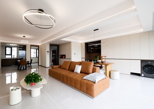 實景首發(fā) | 不做網(wǎng)紅造型！這套133㎡簡約風(fēng)的家，治愈往后余生~